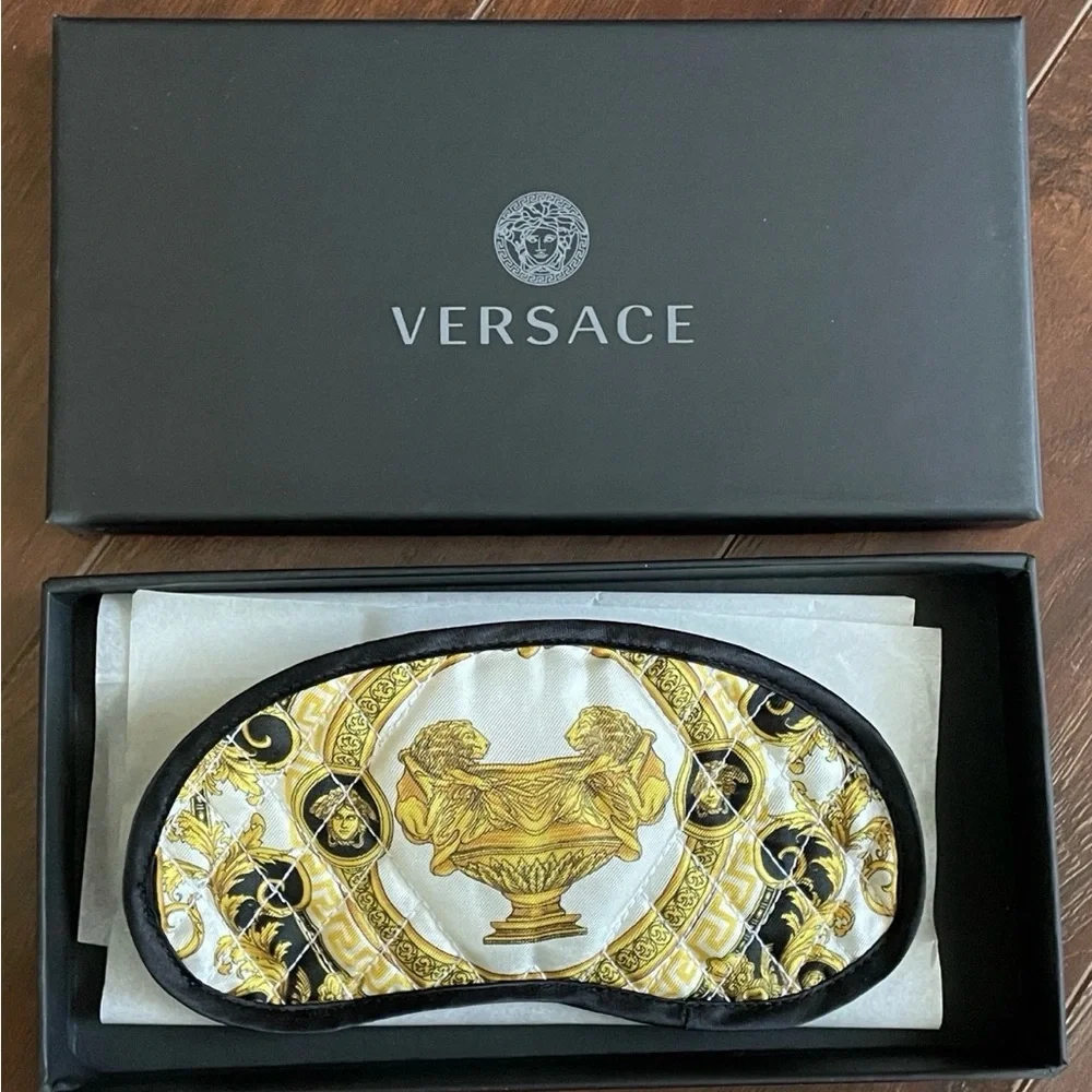 Versace Sleep Mask and Case